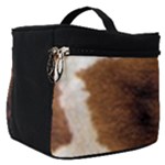 Giraffe Skin Texture Make Up Travel Bag (Small)