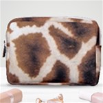 Giraffe Skin Texture Make Up Pouch (Medium)