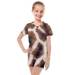 Kids  Mesh T-Shirt and Shorts Set 