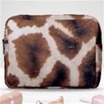 Giraffe Skin Texture Make Up Pouch (Large)