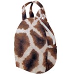 Giraffe Skin Texture Travel Backpack