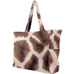 Giraffe Skin Texture Simple Shoulder Bag