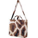 Giraffe Skin Texture Square Shoulder Tote Bag