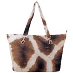 Giraffe Skin Texture Full Print Shoulder Bag