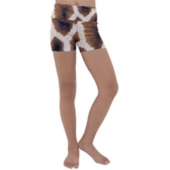 Kids  Lightweight Velour Yoga Shorts 