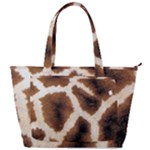 Giraffe Skin Texture Back Pocket Shoulder Bag 