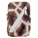 Giraffe Skin Texture Belt Pouch Bag (Large)