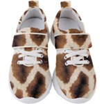 Giraffe Skin Texture Kids  Velcro Strap Shoes