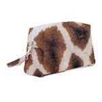 Giraffe Skin Texture Wristlet Pouch Bag (Medium)