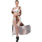 Giraffe Skin Texture Maxi Chiffon Beach Wrap