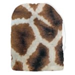 Giraffe Skin Texture Drawstring Pouch (3XL)