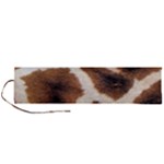 Giraffe Skin Texture Roll Up Canvas Pencil Holder (L)