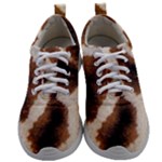 Giraffe Skin Texture Mens Athletic Shoes