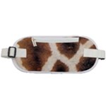 Giraffe Skin Texture Rounded Waist Pouch