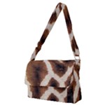 Giraffe Skin Texture Full Print Messenger Bag (M)