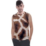 Giraffe Skin Texture Men s Regular Tank Top