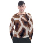 Giraffe Skin Texture Men s Long Sleeve Raglan T-Shirt