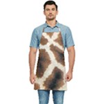 Giraffe Skin Texture Kitchen Apron