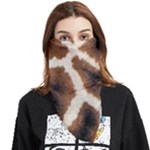 Giraffe Skin Texture Face Covering Bandana (Triangle)