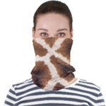 Giraffe Skin Texture Face Seamless Bandana (Adult)