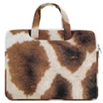 Giraffe Skin Texture MacBook Pro 13  Double Pocket Laptop Bag