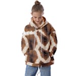 Giraffe Skin Texture Kids  Oversized Hoodie