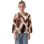 Giraffe Skin Texture Kids  Sailor Shirt