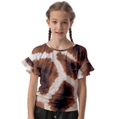 Kids  Cut Out Flutter Sleeves 