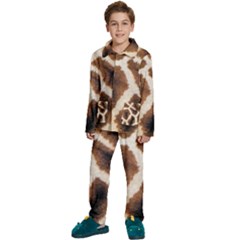 Kids  Long Sleeve Velvet Pajamas Set 