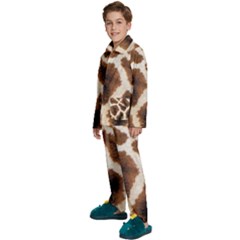 Kids  Long Sleeve Velvet Pajamas Set 