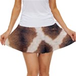 Giraffe Skin Texture Women s Skort