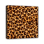 Giraffe Texture, Close-up, Giraffe Skin Texture Mini Canvas 6  x 6  (Stretched)