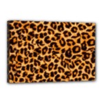 Giraffe Texture, Close-up, Giraffe Skin Texture Canvas 18  x 12  (Stretched)