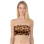 Giraffe Texture, Close-up, Giraffe Skin Texture Bandeau Top