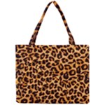 Giraffe Texture, Close-up, Giraffe Skin Texture Mini Tote Bag