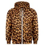 Giraffe Texture, Close-up, Giraffe Skin Texture Men s Zipper Hoodie