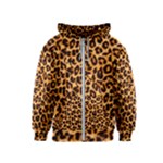 Giraffe Texture, Close-up, Giraffe Skin Texture Kids  Zipper Hoodie