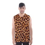 Giraffe Texture, Close-up, Giraffe Skin Texture Men s Basketball Tank Top