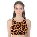 Giraffe Texture, Close-up, Giraffe Skin Texture Tank Bikini Top