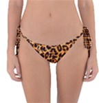 Giraffe Texture, Close-up, Giraffe Skin Texture Reversible Bikini Bottoms