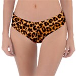 Giraffe Texture, Close-up, Giraffe Skin Texture Reversible Classic Bikini Bottoms