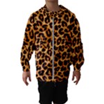 Giraffe Texture, Close-up, Giraffe Skin Texture Kids  Hooded Windbreaker