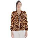 Giraffe Texture, Close-up, Giraffe Skin Texture Women s Windbreaker