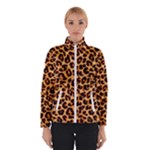 Giraffe Texture, Close-up, Giraffe Skin Texture Women s Bomber Jacket