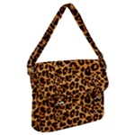 Giraffe Texture, Close-up, Giraffe Skin Texture Buckle Messenger Bag