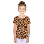 Giraffe Texture, Close-up, Giraffe Skin Texture Kids  One Piece T-Shirt