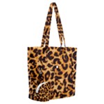 Giraffe Texture, Close-up, Giraffe Skin Texture Everyday Shoulder Bag with Pouch Bag