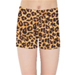 Giraffe Texture, Close-up, Giraffe Skin Texture Kids  Sports Shorts