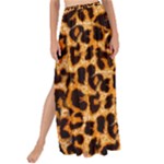 Giraffe Texture, Close-up, Giraffe Skin Texture Maxi Chiffon Tie-Up Sarong