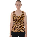 Giraffe Texture, Close-up, Giraffe Skin Texture Velvet Tank Top